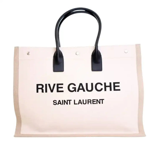 Saint Laurent Canvas Rive Gauche Tote