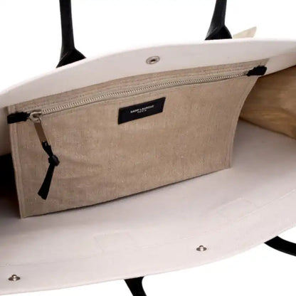 Saint Laurent Canvas Rive Gauche Tote