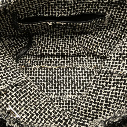 Chanel Glazed Calfskin Tweed Tweedy Shopping Tote