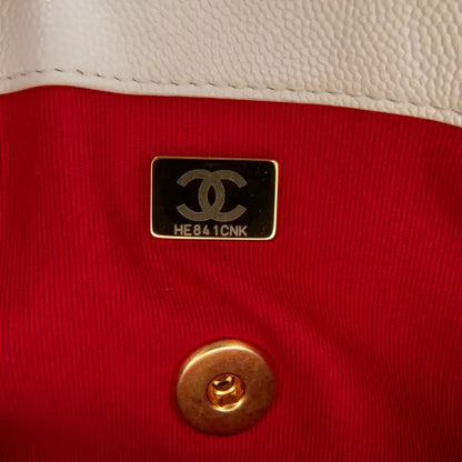 Chanel Mini Quilted Caviar Bracelet On Chain Flap