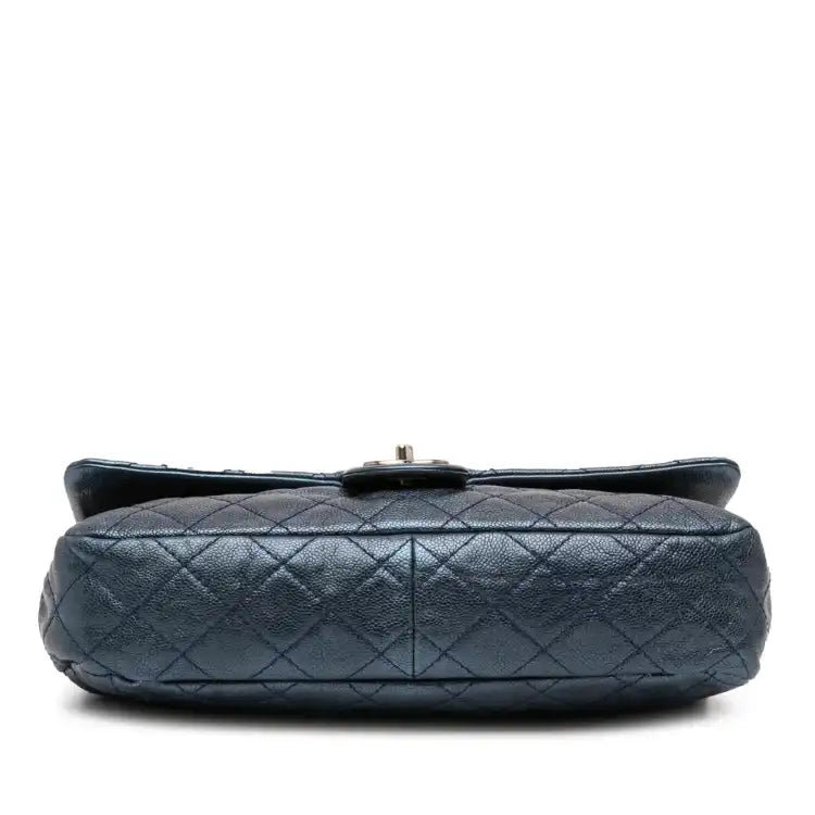 Chanel Jumbo Quilted Iridescent Caviar Easy Flap
