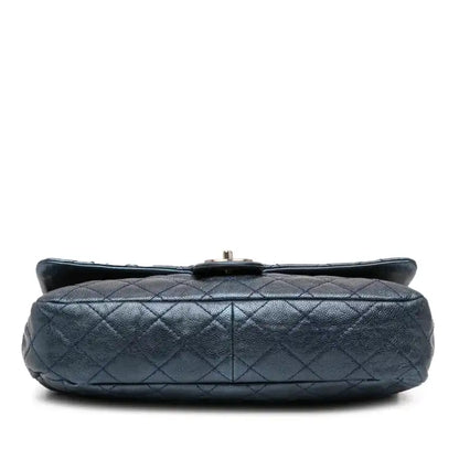 Chanel Jumbo Quilted Iridescent Caviar Easy Flap