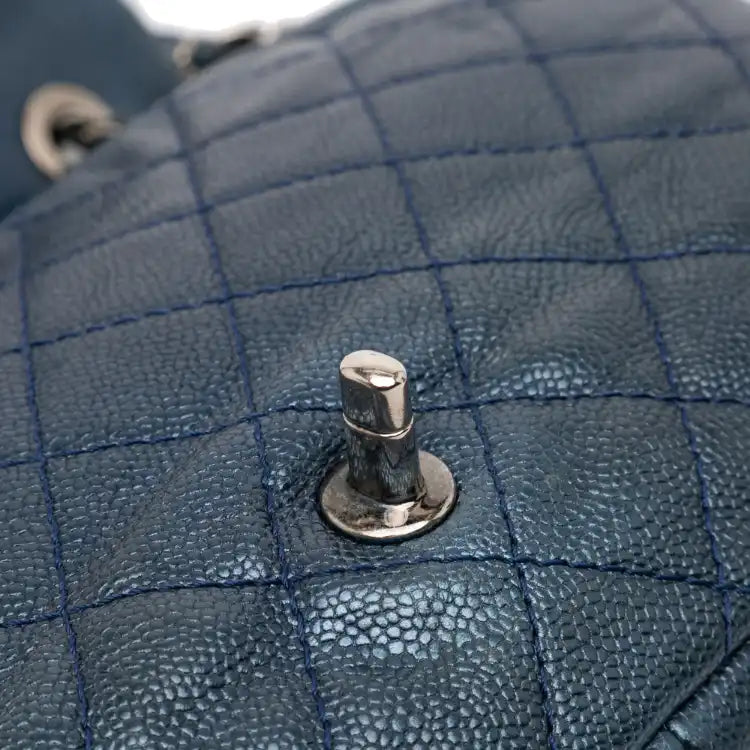Chanel Jumbo Quilted Iridescent Caviar Easy Flap