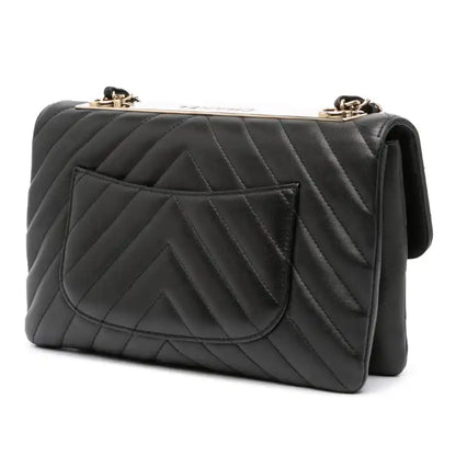 Chanel Chevron Lambskin Trendy CC Flap