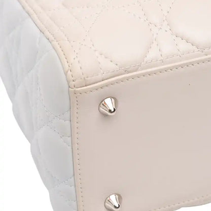 Dior Medium Tricolor Lambskin Cannage Lady Dior