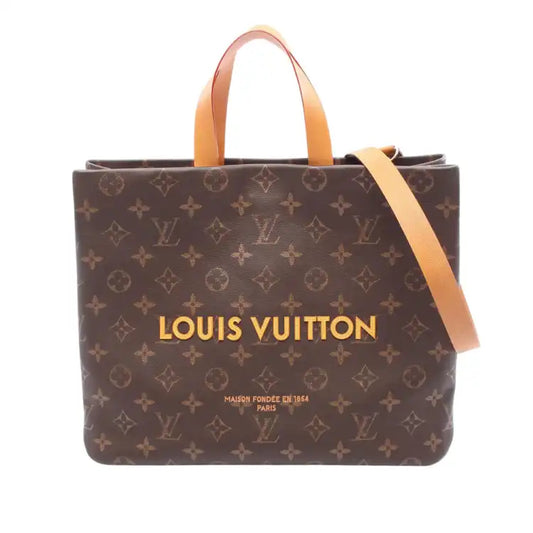 Louis Vuitton Autres Cuir Monogram Shopper Tote MM