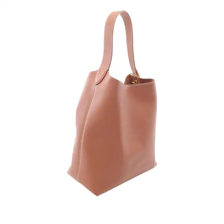Louis Vuitton Grained Calfskin Low Key Hobo MM
