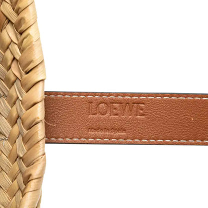 LOEWE Medium Raffia Basket Tote