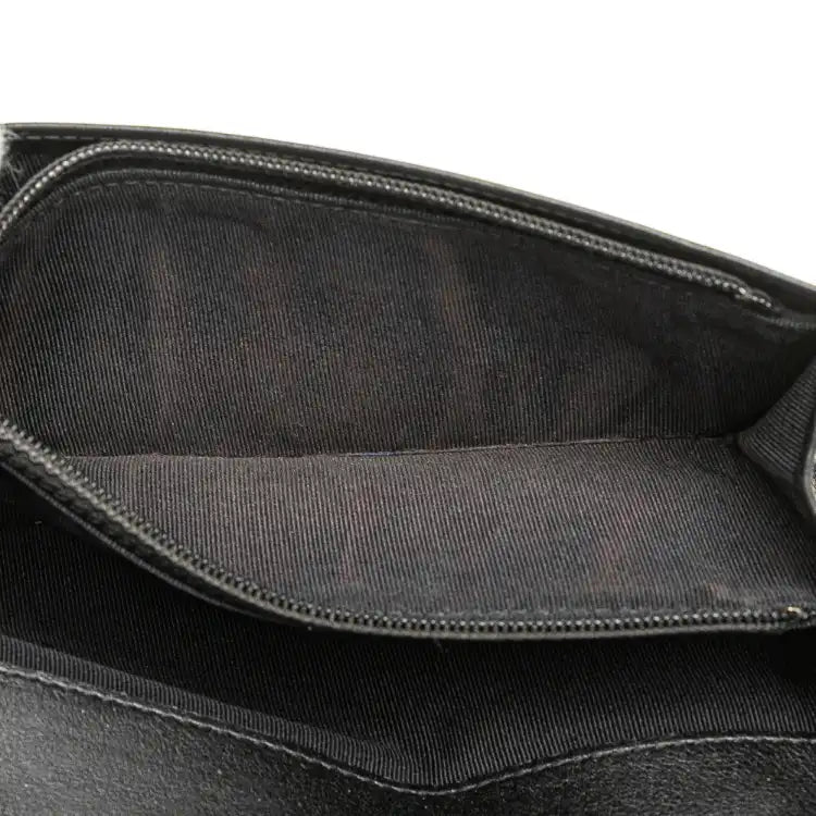 Chanel CC Quilted Patent L Yen Bifold Wallet