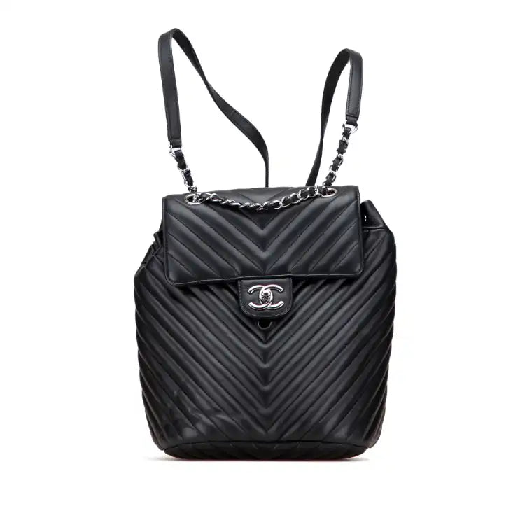 Chanel Mini Chevron Calfskin Urban Spirit Backpack