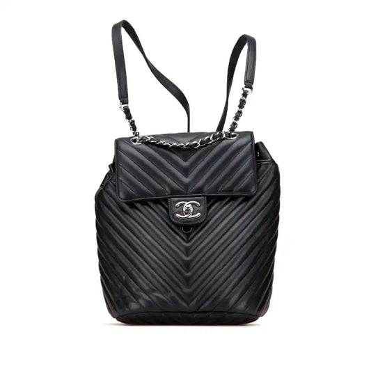 Chanel Mini Chevron Calfskin Urban Spirit Backpack