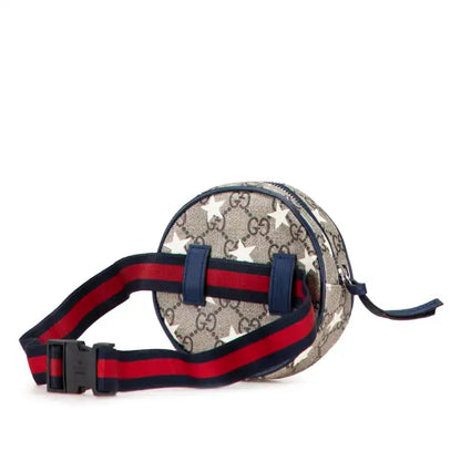 Gucci Kids GG Supreme Stars Web Belt Bag