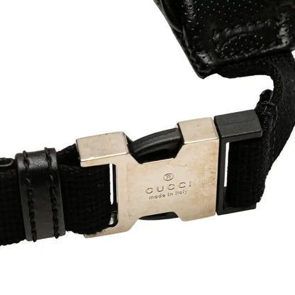 Gucci GG Embossed Perforated Leather Belt Bag