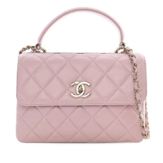 Chanel Small Lambskin Trendy CC Top Handle Bag