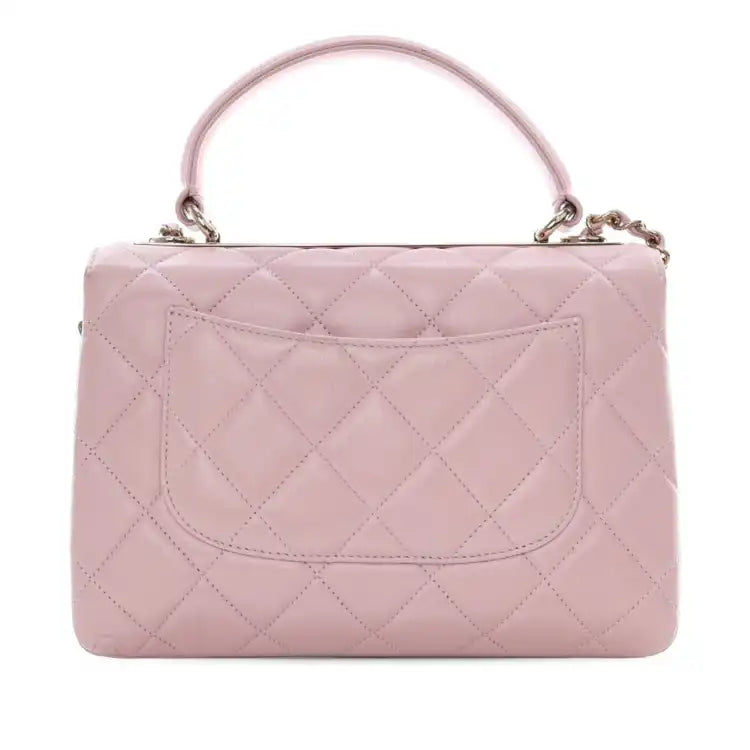 Chanel Small Lambskin Trendy CC Top Handle Bag