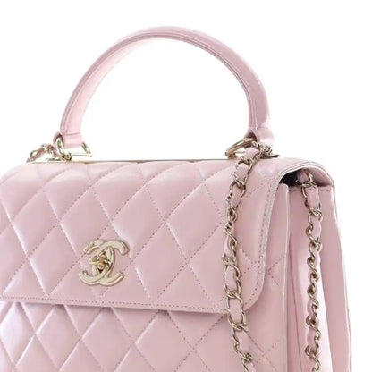 Chanel Small Lambskin Trendy CC Top Handle Bag