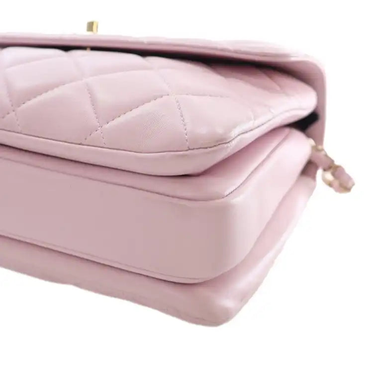 Chanel Small Lambskin Trendy CC Top Handle Bag