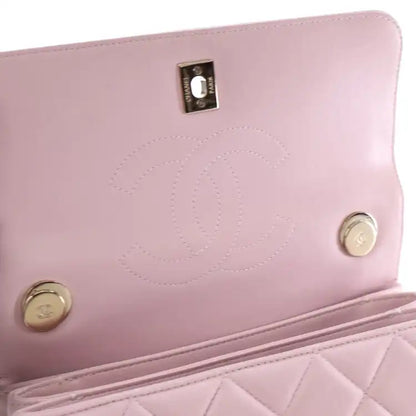 Chanel Small Lambskin Trendy CC Top Handle Bag