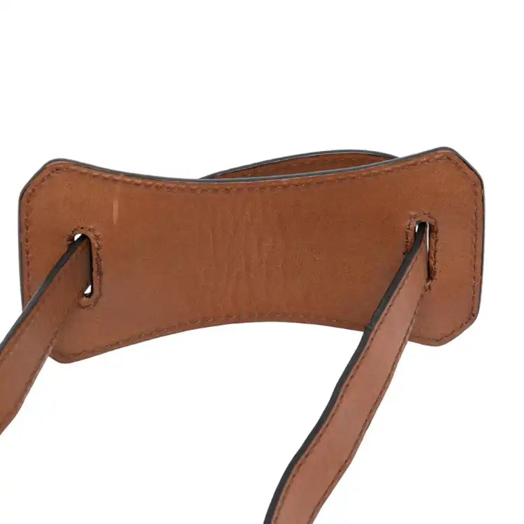 Burberry Small Mega Check Canvas and Suede Fringe Belgrove Bucket Bag