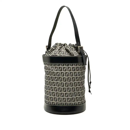 Fendi Zucchino Canvas Bucket Bag