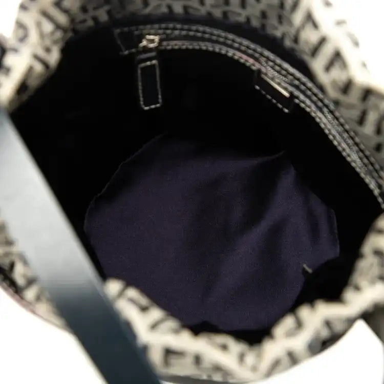 Fendi Zucchino Canvas Bucket Bag