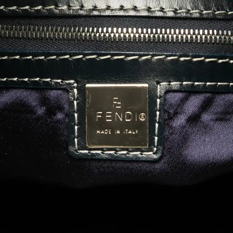 Fendi Zucchino Canvas Bucket Bag