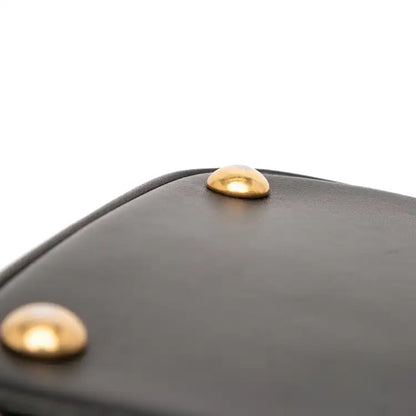 Saint Laurent Small Palm Tree Print Canvas Emmanuelle Bucket Bag