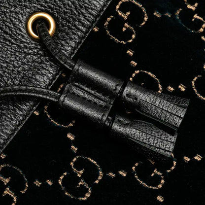 Gucci GG Velvet Web Bucket