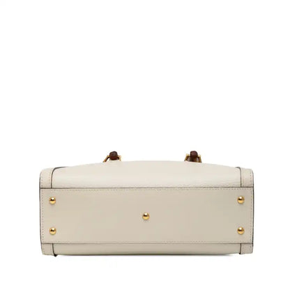 Gucci Medium Leather Bamboo Diana Satchel