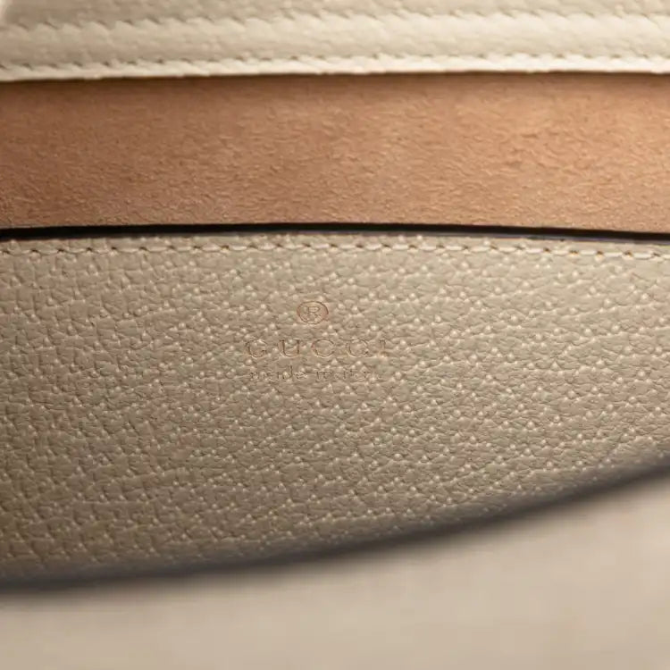 Gucci Medium Leather Bamboo Diana Satchel