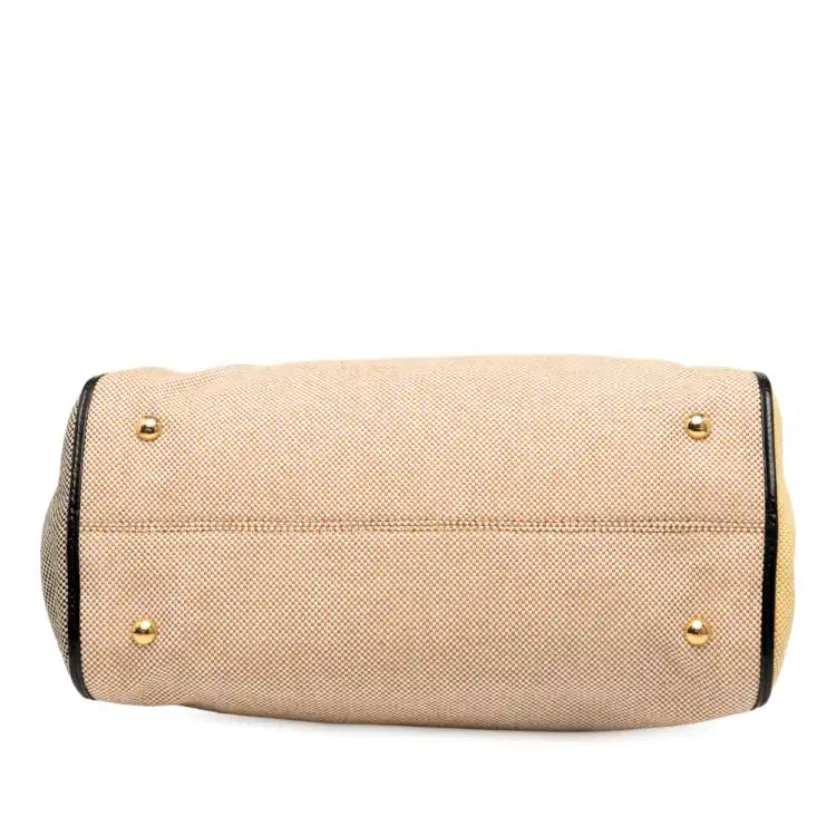 Fendi Small Canvas Colorblock Chameleon Satchel