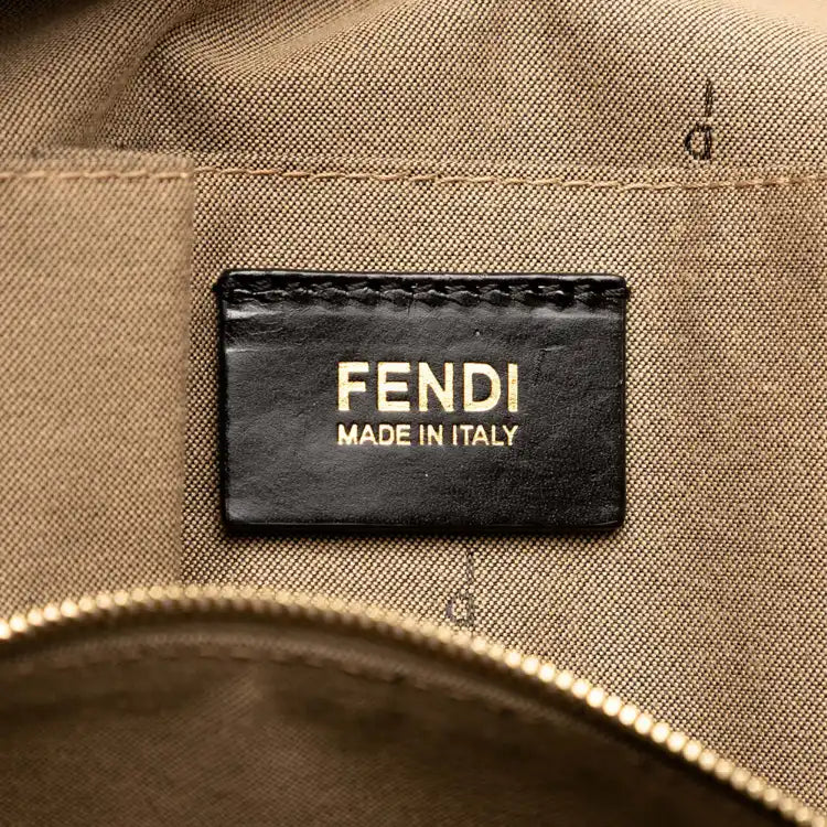 Fendi Small Canvas Colorblock Chameleon Satchel