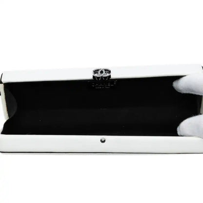 Chanel CC Lambskin Box Clutch
