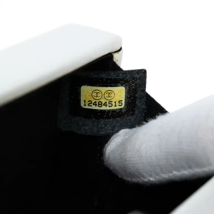 Chanel CC Lambskin Box Clutch