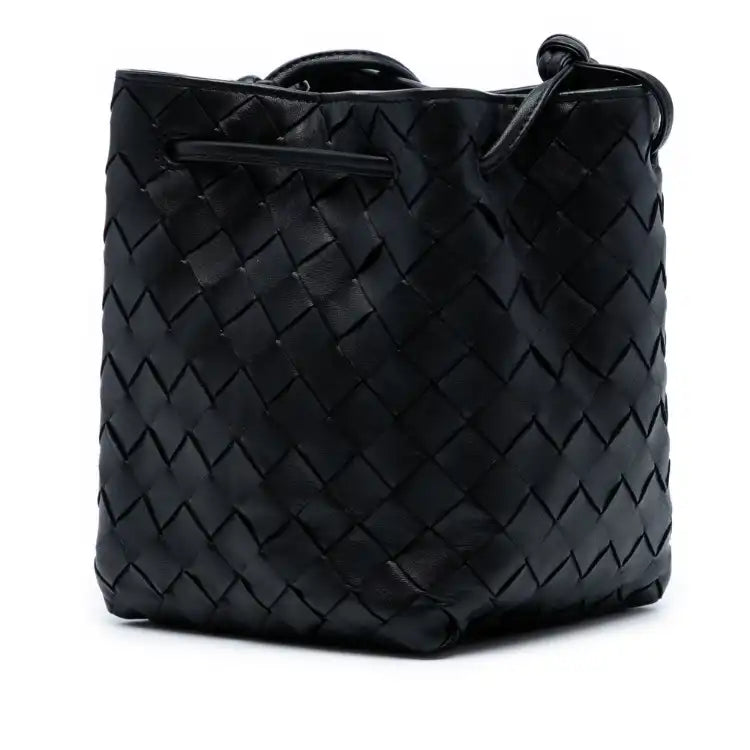 Bottega Veneta Small Nappa Intrecciato Bucket Bag