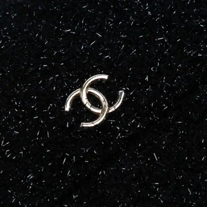 Chanel CC Tweed Chain Around Tablet Holder Crossbody