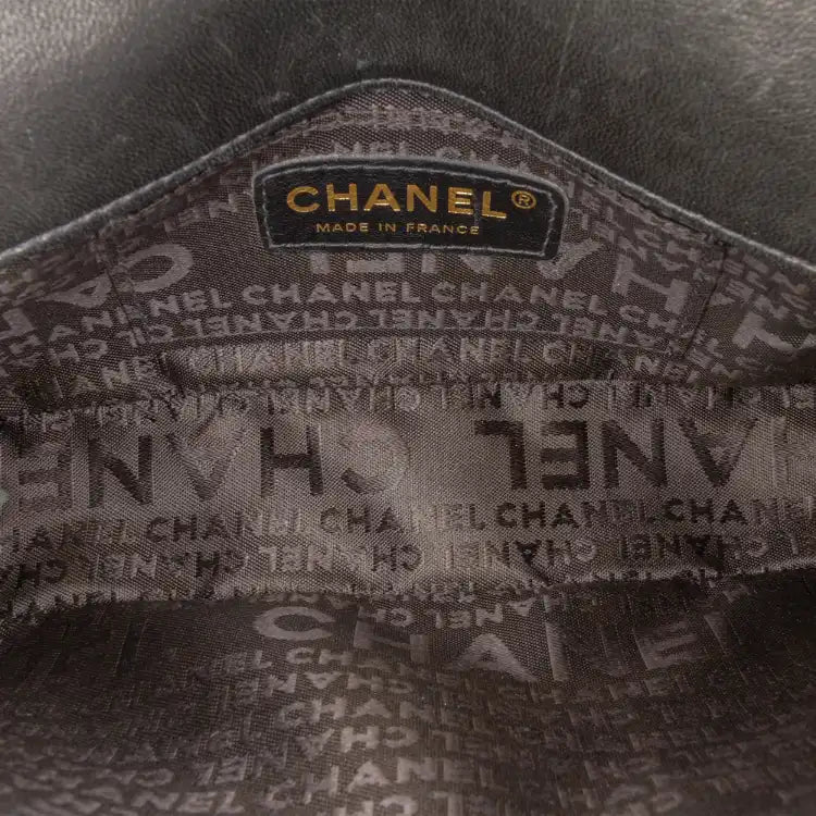 Chanel Mini Lambskin Chocolate Bar Camellia Flap