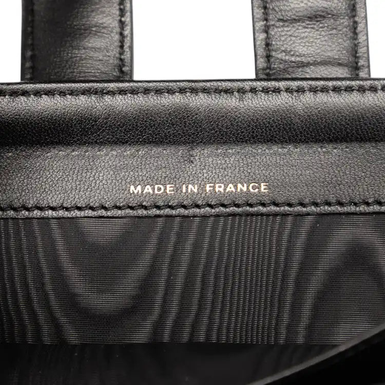 Chanel CC Chocolate Bar Patent Wristlet Wallet