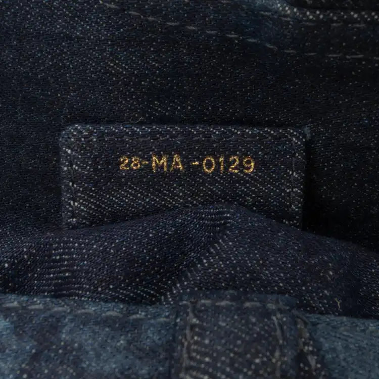 Dior Denim Tie Dye Saddle Bag