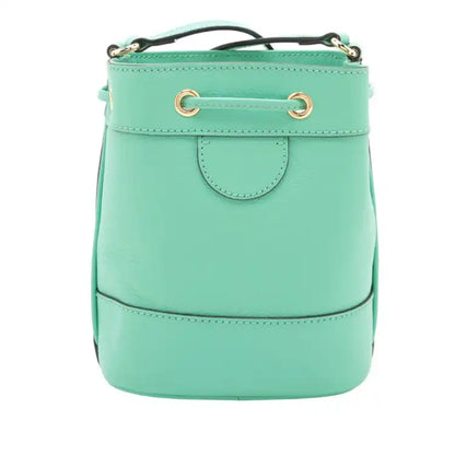 Gucci Mini Leather Ophidia Bucket Bag