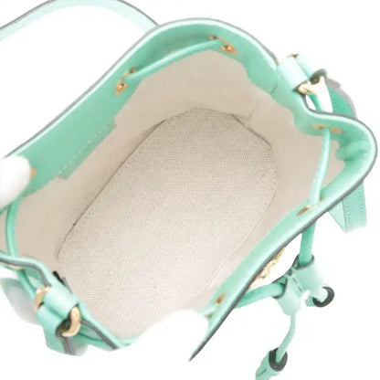 Gucci Mini Leather Ophidia Bucket Bag