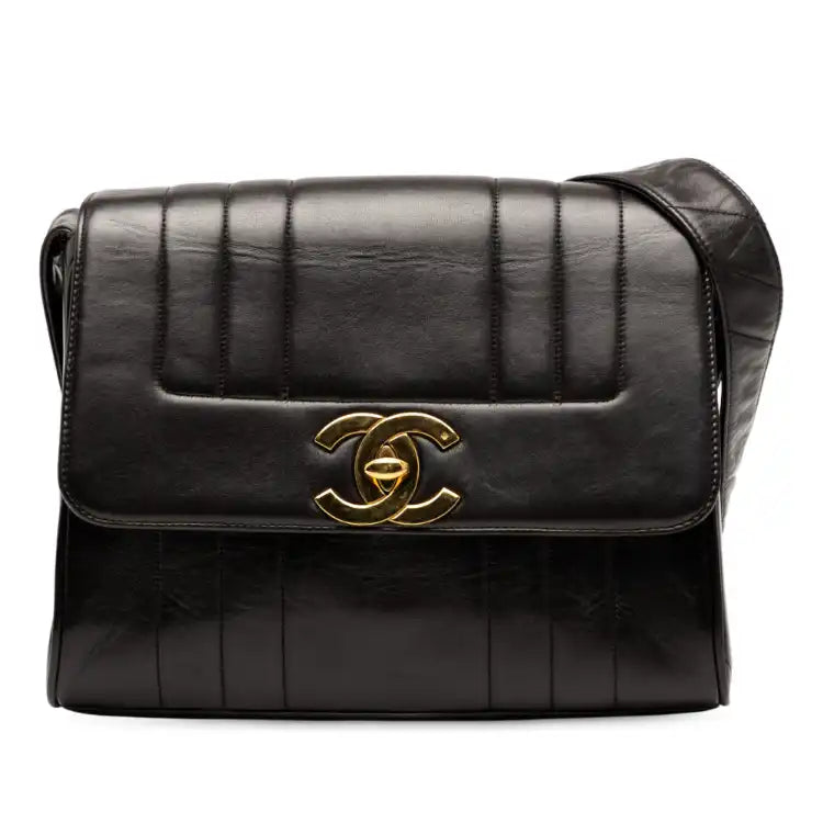 Chanel Vertical Quilt Lambskin Flap