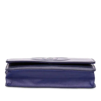 Chanel CC Patent Caviar Wallet On Chain