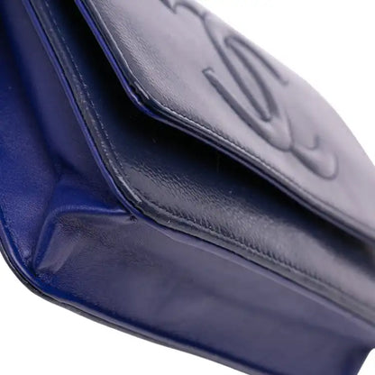 Chanel CC Patent Caviar Wallet On Chain