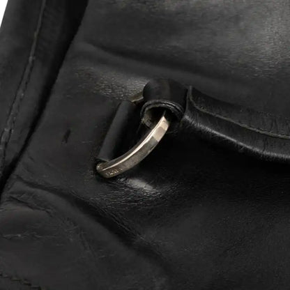 Prada Tessuto Trimmed Nappa Tote