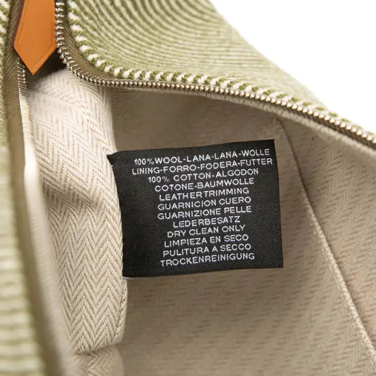 Hermès Large Wool Bride A Brac H Natte Case