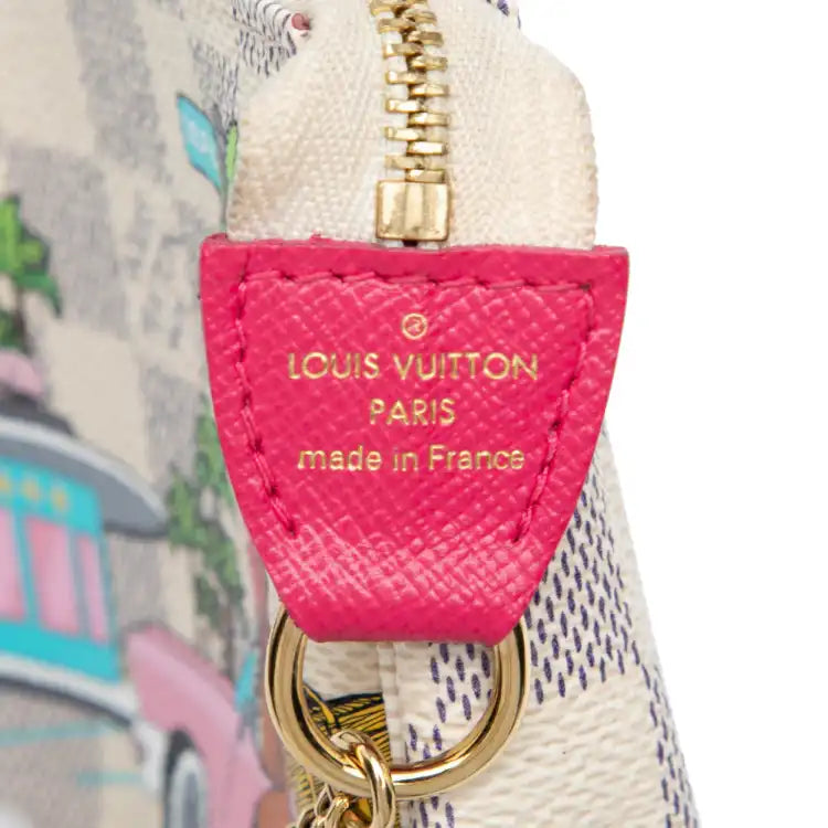 Louis Vuitton Damier Azur Animation Hollywood Mini Pochette Accessoires