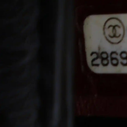 Chanel Quilted Goatskin Side Chain Compartment Flap