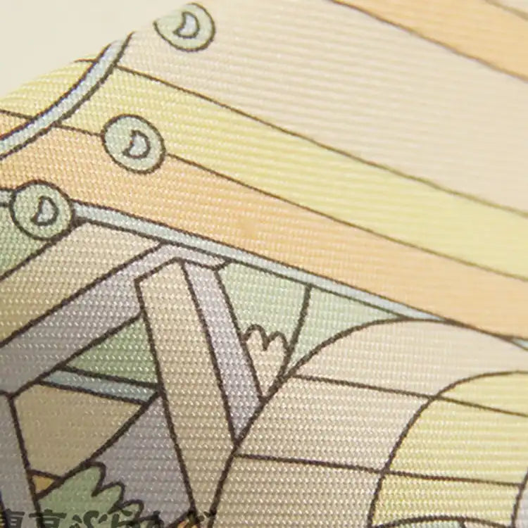 Hermès De L Ombrelle Aux Duels Silk Twilly Scarf