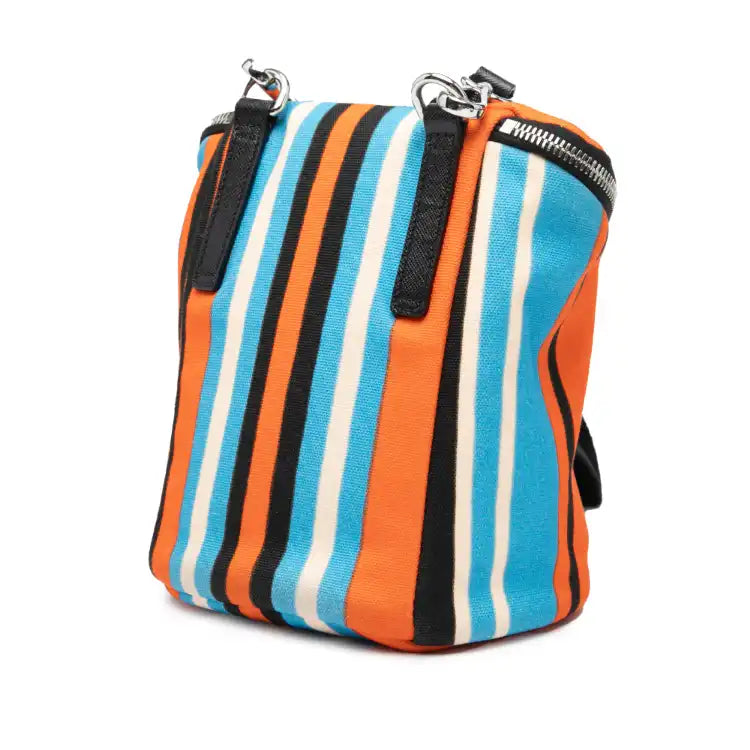 Prada Canvas Canapa Baiadera Crossbody